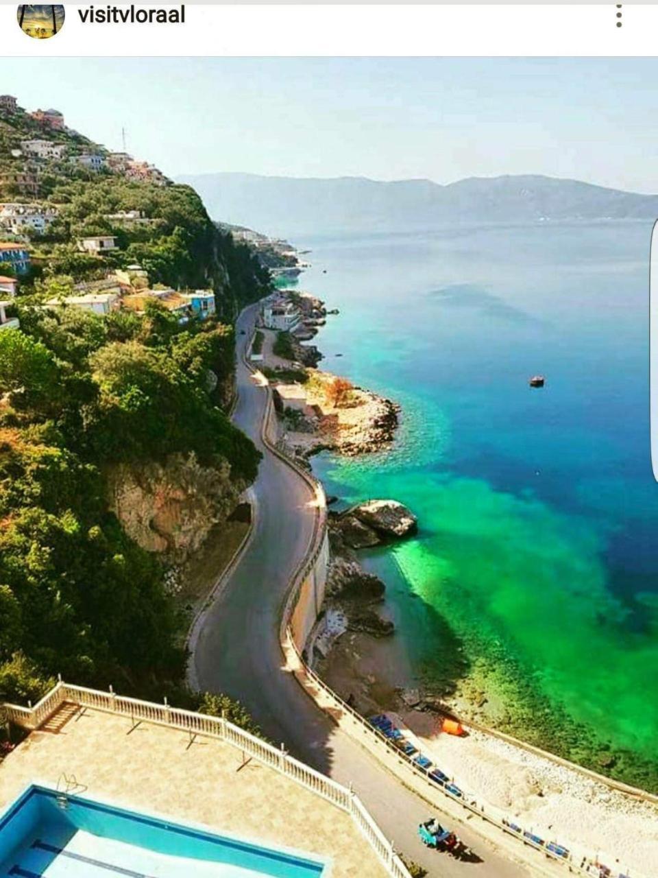 Vlora Apartments Bagian luar foto
